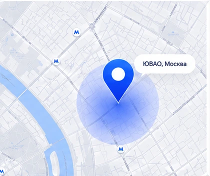 Карта ЮВАО, Москва