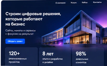 Пример сайта